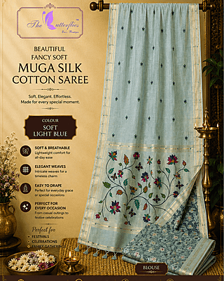 MUNGA SILK  COTTON SAREE MHTSFSC24844