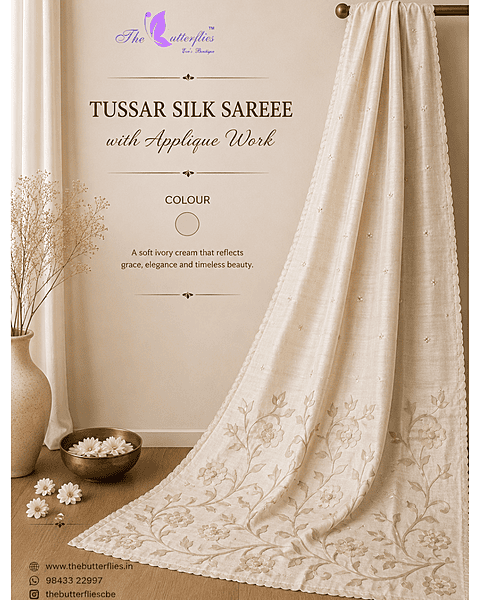 FANCY TUSSER SILK SAREE MHTSTSK24840 FANCY TUSSER SILK SAREE MHTSTSK24840