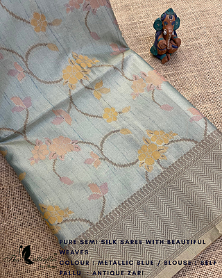 PURE SEMI SILK SAREE PFLSSIL25047