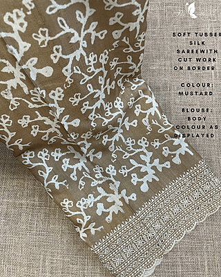 TUSSER SILK SAREE KKISTUS25192
