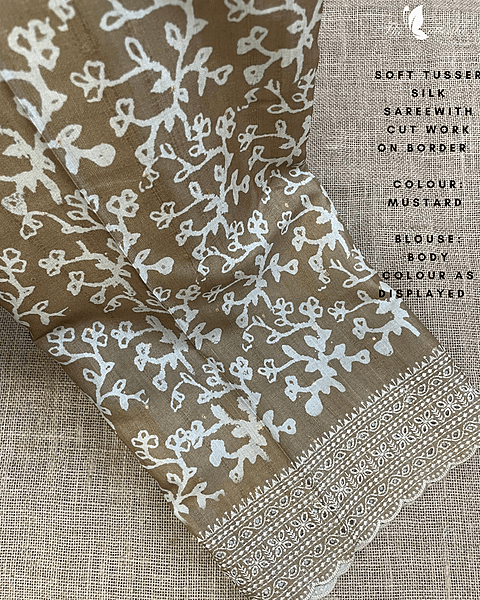 TUSSER SILK SAREE KKISTUS25192