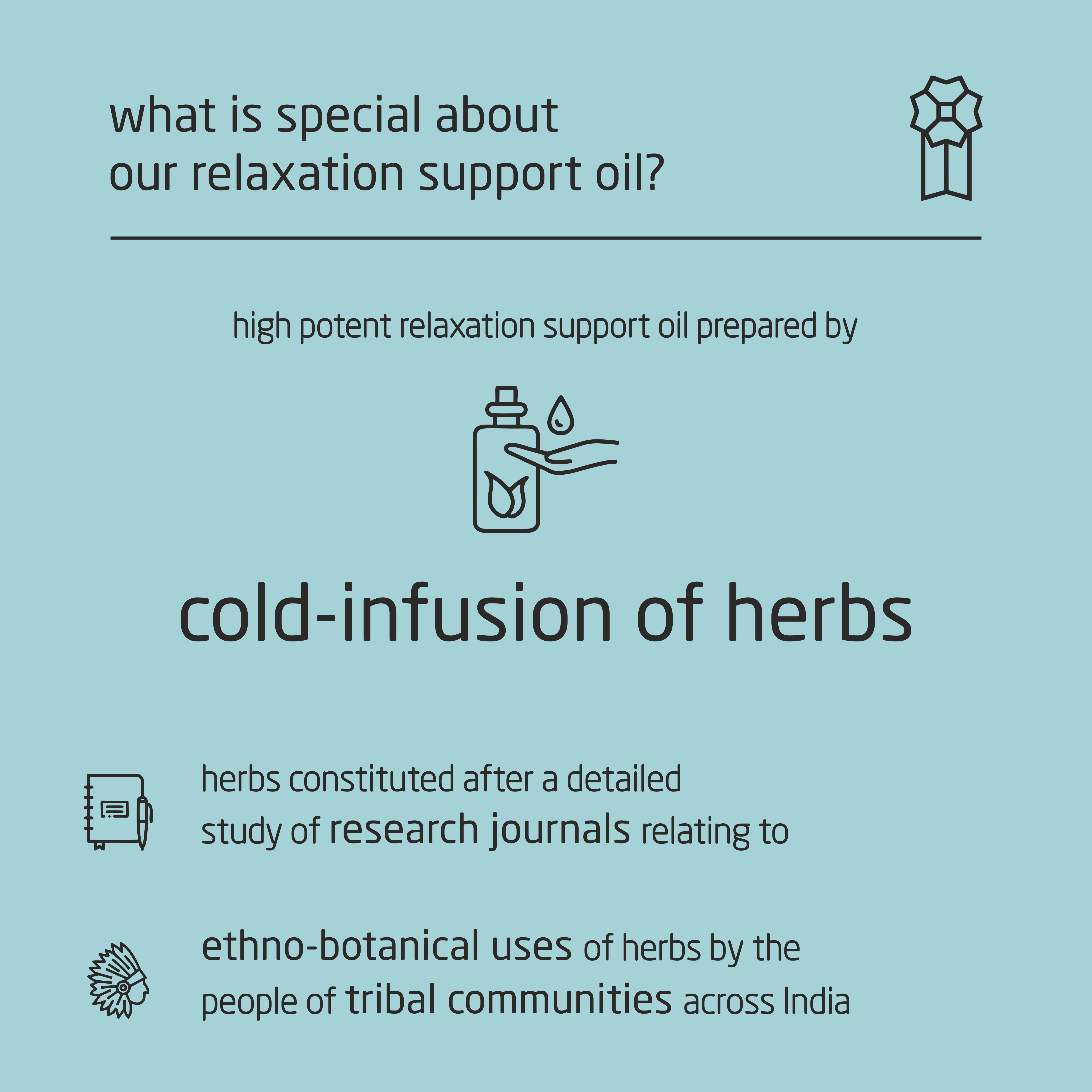 Premium Herbal Cold-Infused Relaxation Support Oil - 100ml Premium Herbal Cold-Infused Relaxation Support Oil - 100ml