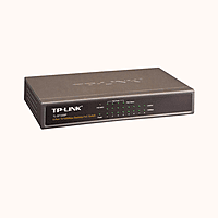 Tp-Link 8-Port 10/100Mbps Desktop Switch with 4-Port PoE+ (TL-SF1008P)Refurbished - Online India