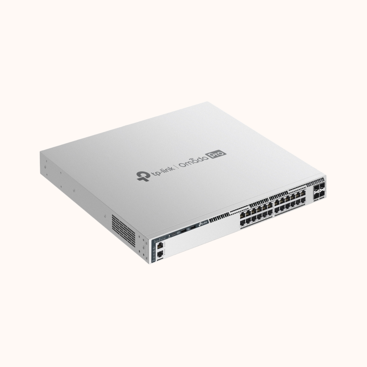 TP-Link Omada Pro 24-Port Gigabit L3 Managed Switch 4 10G Slots-S6500-24G4XF