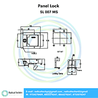 Panel Lock - SL 007 SS, SL 007 MS, SL 004 SS, SL 004 MS