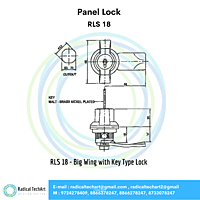 Panel Lock - RLS 11R, RLS 17, RLS 18