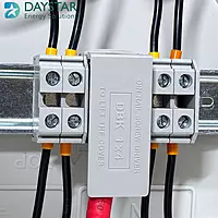 Elmex DBK-1X4 Polyamide Distribution Block | 114A/57A | 1 In (35mm²) – 8 Out (10mm²) | Finger Safe