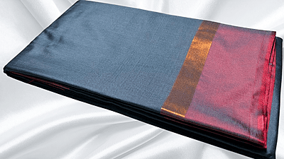 Sonpari Soft Silk Saree - Gray