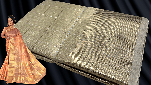 Swiss Cotton Pastel Saree - Cream