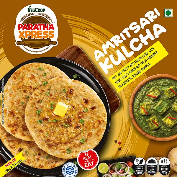 Frozen  Amrutseri Kulcha 10 Pieces