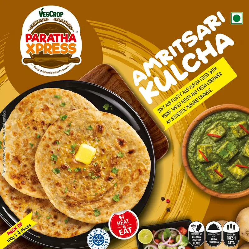 Frozen  Amrutseri Kulcha 10 Pieces
