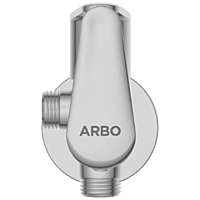 AL-1407 2 Way Angle Cock With Wall Flange