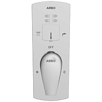 CM-2553 2 Inlet 3 Outlet High Flow Diverter Body With Upper Part Set