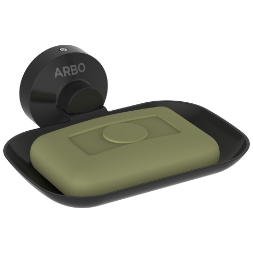 LE-MB-03 Soap Dish (Matt Black)