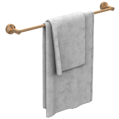 LE-RG-02 Towel Rod (Rose Gold Finish)