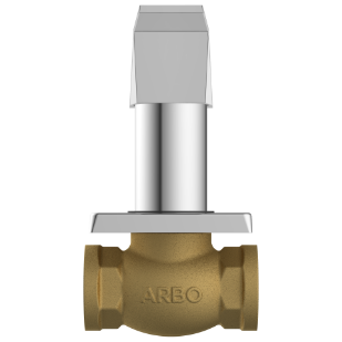 LV-2023 Concealed Stop Cock 15mm Body With Upper Part Set