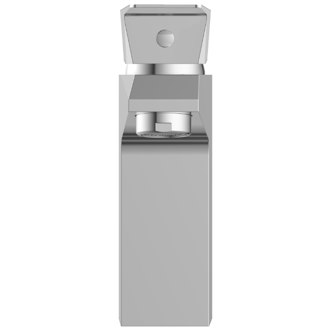 LV-2027 Single Lever Basin Mixer With Braided Hoses (Table Mounted Model)