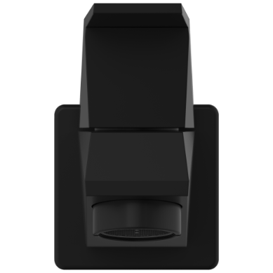 LV-MB-2003 Long Nose Bib Tap With Wall Flange (Matt Black)