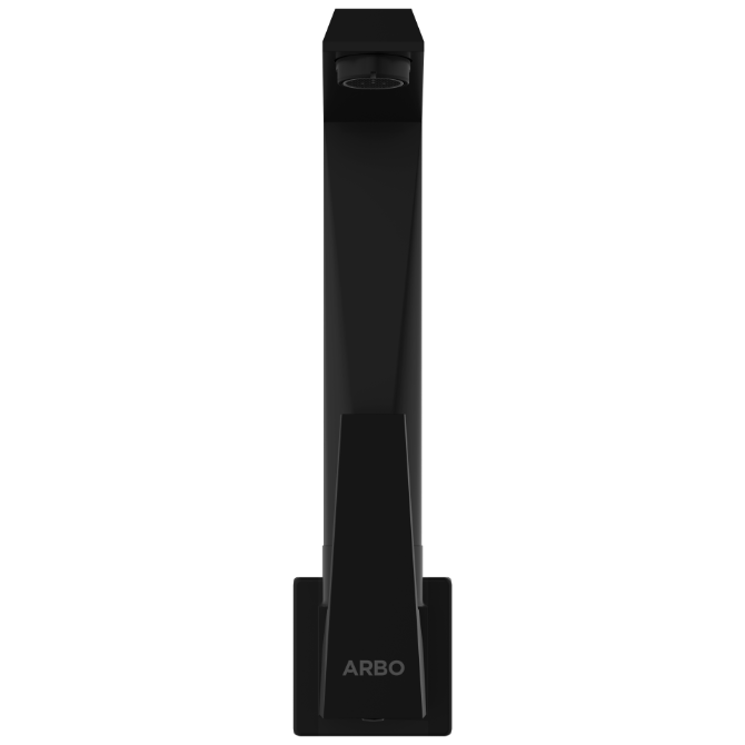 LV-MB-2008 Sink Cock With Swinging Spout With Wall Flange (Wall Mounted Model) (Matt Black)