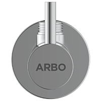 LX-1304 Angle Cock With Wall Flange