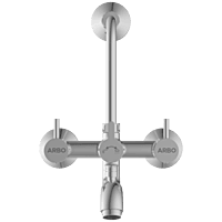 LX-1322 Wall Mixer 3 In 1 With Connecting Legs With Wall Flange