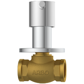 LX-1323 Concealed Stop Cock 15mm Body With Upper Part Set