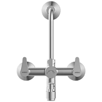 PR-2122 Wall Mixer 3 In 1 With Connecting Legs With Wall Flange