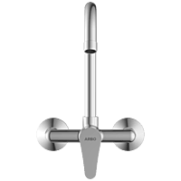 PR-2143 Single Lever Sink Mixer With Swinging Spout With Connecting Legs With Wall Flange (Wall Mounted Model)