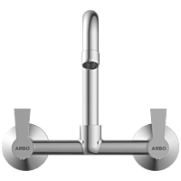 RL-4613 Sink Mixer With Swinging Spout With Connecting Legs With Wall Flange (Wall Mounted Model)