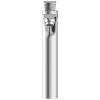 RL-4628 Single Lever Tall Basin Mixer With Braided Hoses (Table Mounted Model)