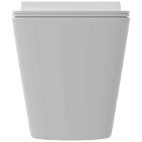 WHC-29321PP Lavish Rimless Wall Hung Closet With Soft Close Seat Cover, Hinges, Accessories Set