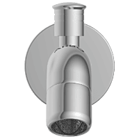 SP-5302 Bath Tub Spout With Button Attachment (Elite Collection)