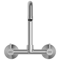 EL-1813 Sink Mixer With Swinging Spout With Connecting Legs With Wall Flange (Wall Mounted Model)