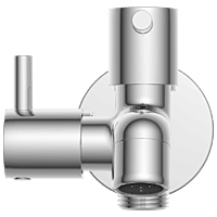 EL-1805 2 Way Bib Tap Side Handle With Wall Flange
