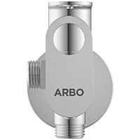 NE-1607 2 Way Angle Cock With Wall Flange