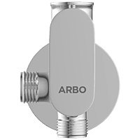 SL-2607 2 Way Angle Cock With Wall Flange