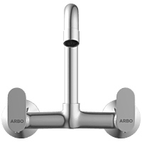 SL-2613 Sink Mixer With Swinging Spout With Connecting Legs With Wall Flange (Wall Mounted Model)