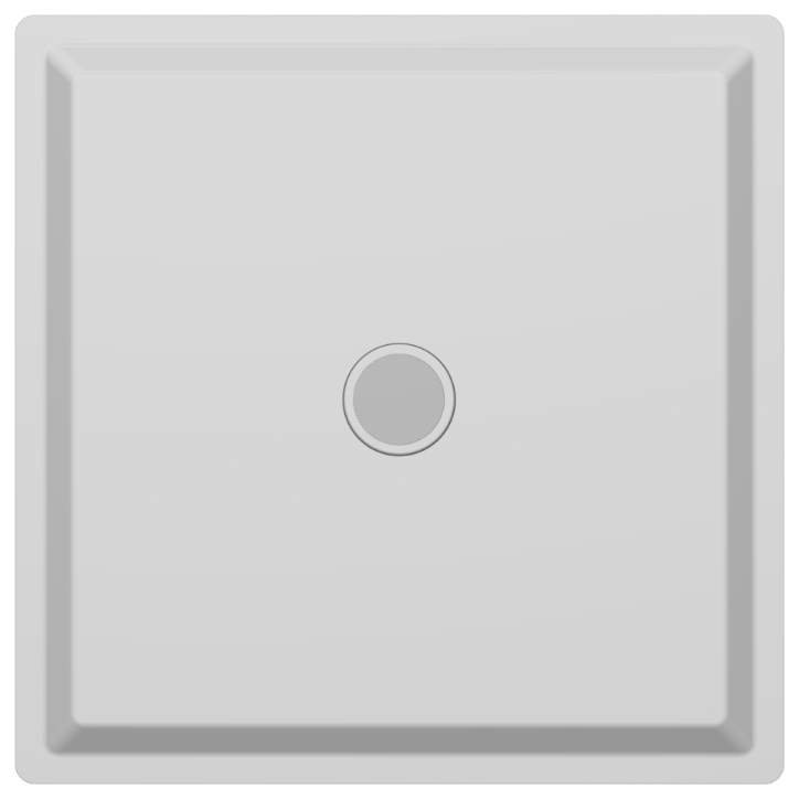 OS-206 S.S. 304 Maze Overhead Shower 8" x 8" Inch