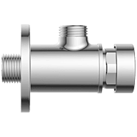 PM-5104 Angle Cock With Wall Flange
