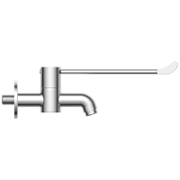 MD-5403 Long Nose Bib Tap With Wall Flange