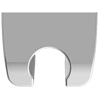 AC-64 ABS Square Hook