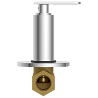 IX-2823 Concealed Stop Cock 15mm Body With Upper Part Set