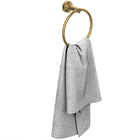 LE-GG-04 Napkin Ring (Glossy Gold Finish)