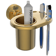 LE-GG-07 Tumbler Holder (Glossy Gold Finish)