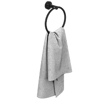 LE-MB-04 Napkin Ring (Matt Black)