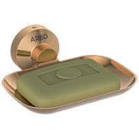 LE-RG-03 Soap Dish (Rose Gold Finish)