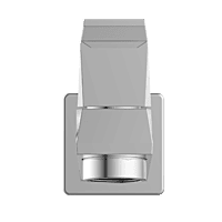 LV-2003 Long Nose Bib Tap With Wall Flange