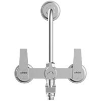 LV-2022 Wall Mixer 3 In 1 With Connecting Legs With Wall Flange
