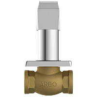 LV-2024 Concealed Stop Cock 20mm Body With Upper Part Set