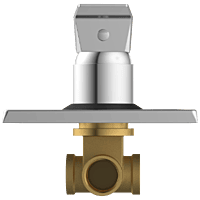 LV-2054 Single Lever Shower Mixer (Deusch Mixer) Body With Upper Part Set